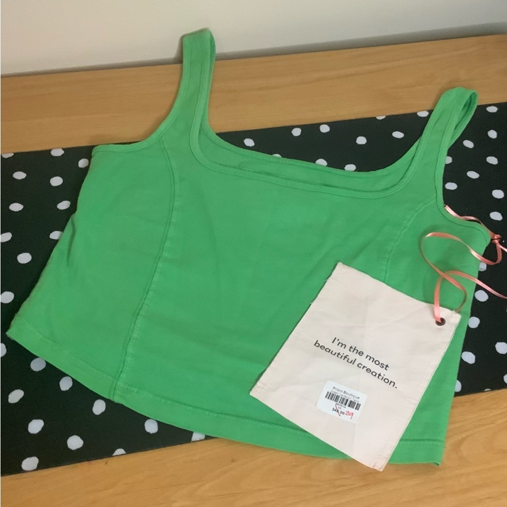 Women’s XS Mantra Green Cameron Tank